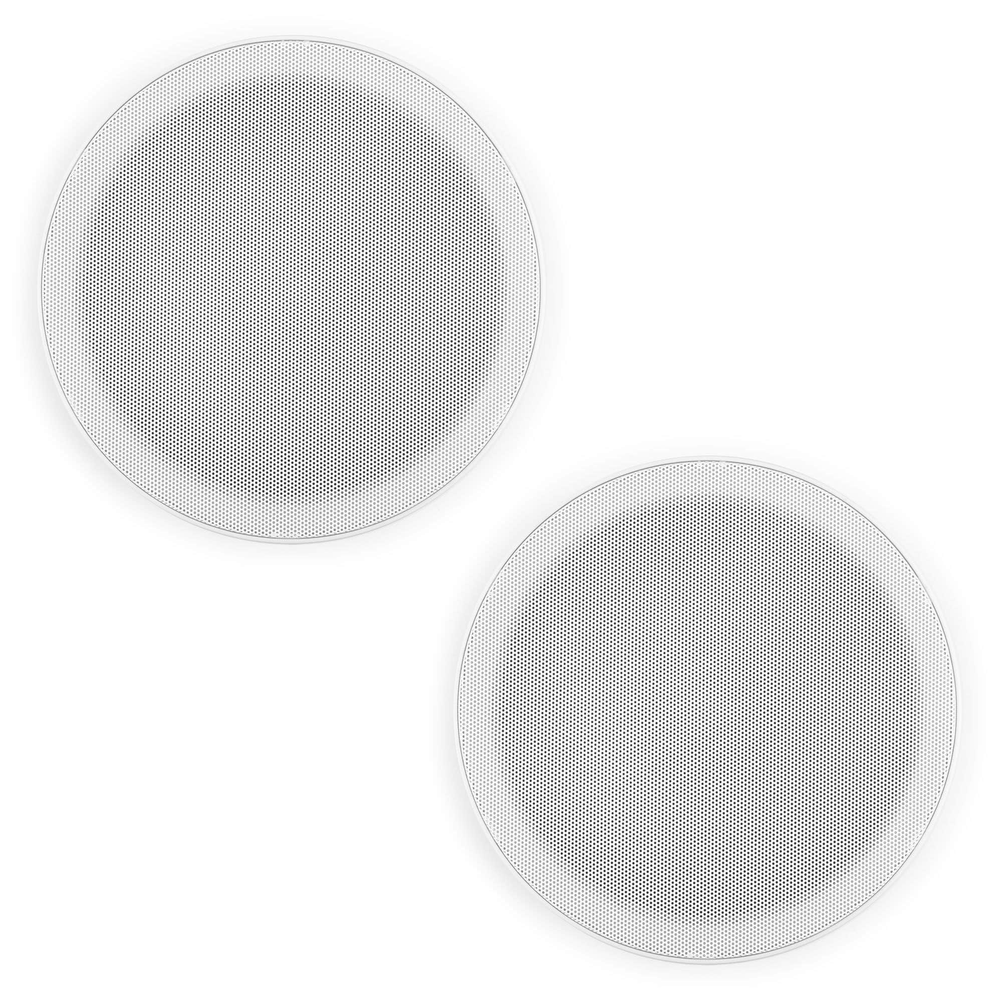 Retourdeal - Power Dynamics MSLP65 Marine Speaker Set - 2x waterdichte speakers low profile - 6 Inch - 100W - Wit