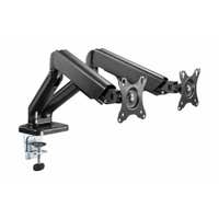 Retourdeal - Audizio MAD20G universele gasveer monitor arm 2 schermen - 17 - 32 inch