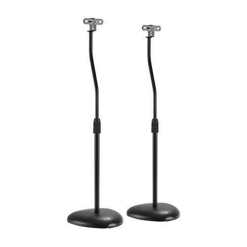 Luidspreker standaard universeel - Audizio HTS12 - Verstelbare hoogte - Set van 2 - Zwart