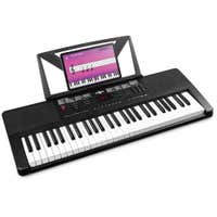 MAX Rhapsody54 keyboard piano met 54 toetsen - Voor beginners - Met bladmuziekhouder en 50 demosongs