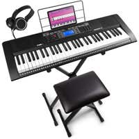MAX Rhapsody61 complete keyboardset met bankje, standaard en koptelefoon
