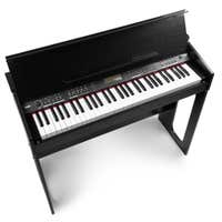 Retourdeal - MAX RhapsodyDP61 digitale piano - professioneel keyboard inclusief meubel met 61 aanslaggevoelige toetsen