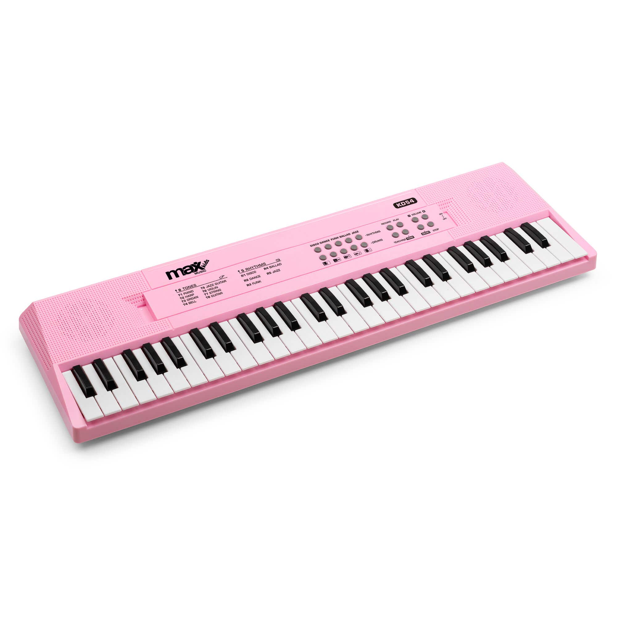 Retourdeal - MAX KD54 keyboard piano - Keyboard voor beginners - 54