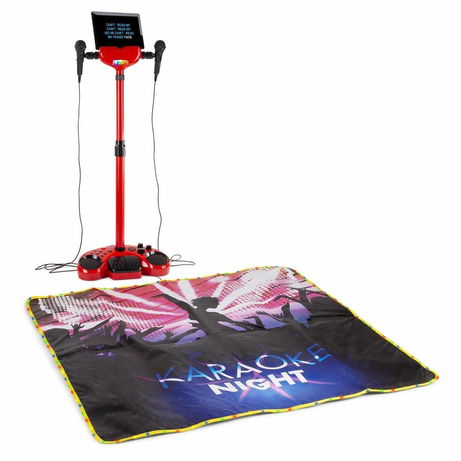 Retourdeal - Fenton KSM15R karaoke set met o.a Bluetooth en verlichte