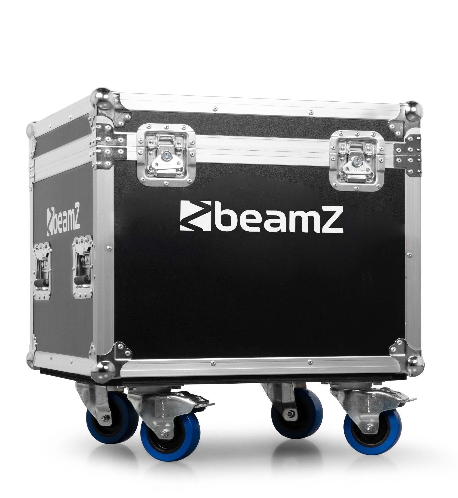 Retourdeal - BeamZ FCFTB Flightcase voor 2 Fuze Twin moving head bars