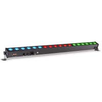Retourdeal - BeamZ LCB183 DMX LED bar met 18x 3W RGB LED's in 3 secties