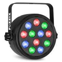 Fuzzix PLF12 Party LED par met 12x 2W LED’s - RGB - Inclusief afstandsbediening