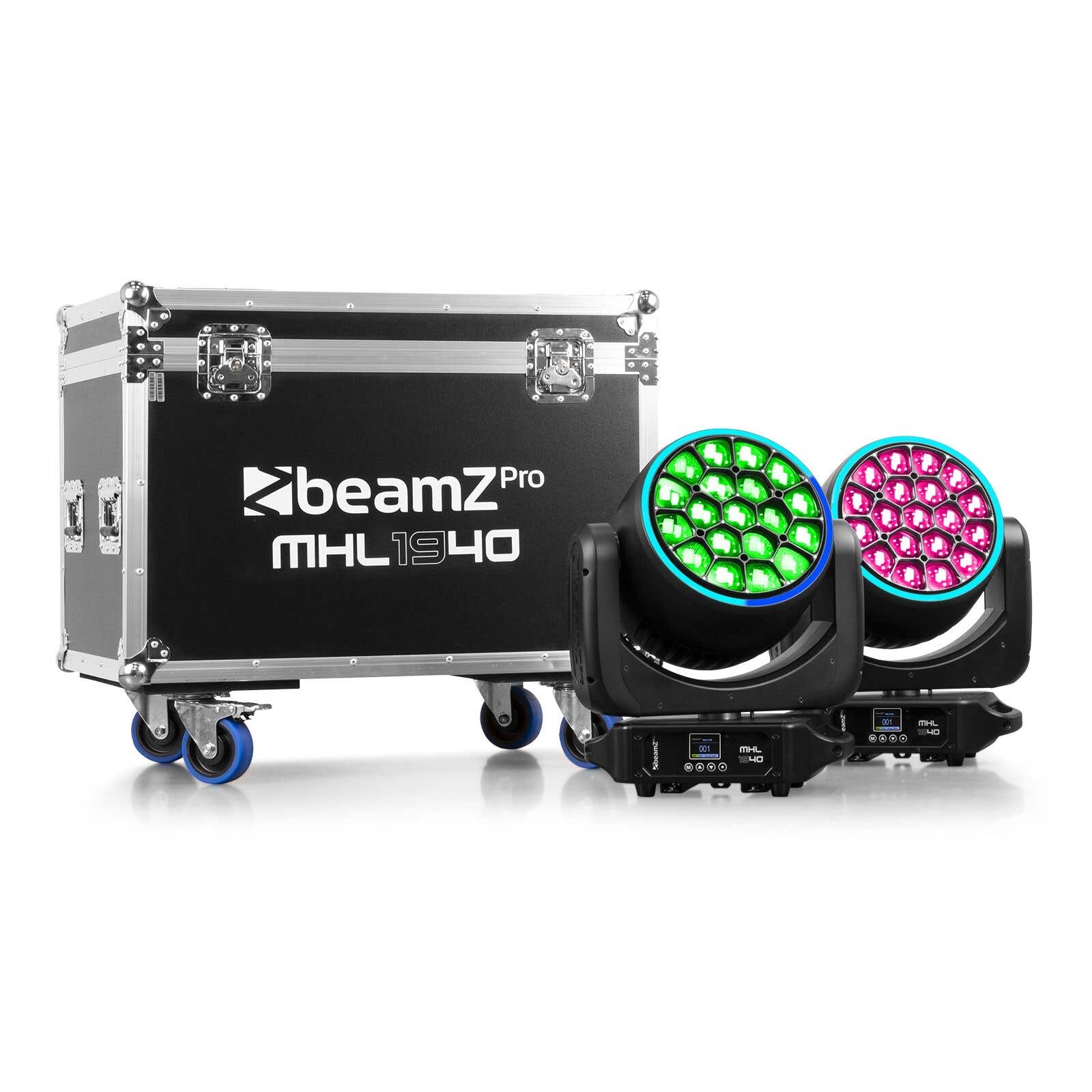 BeamZ Professional - MHL1940 LED Moving Head - Zoom 19 x 40 Watt - 2