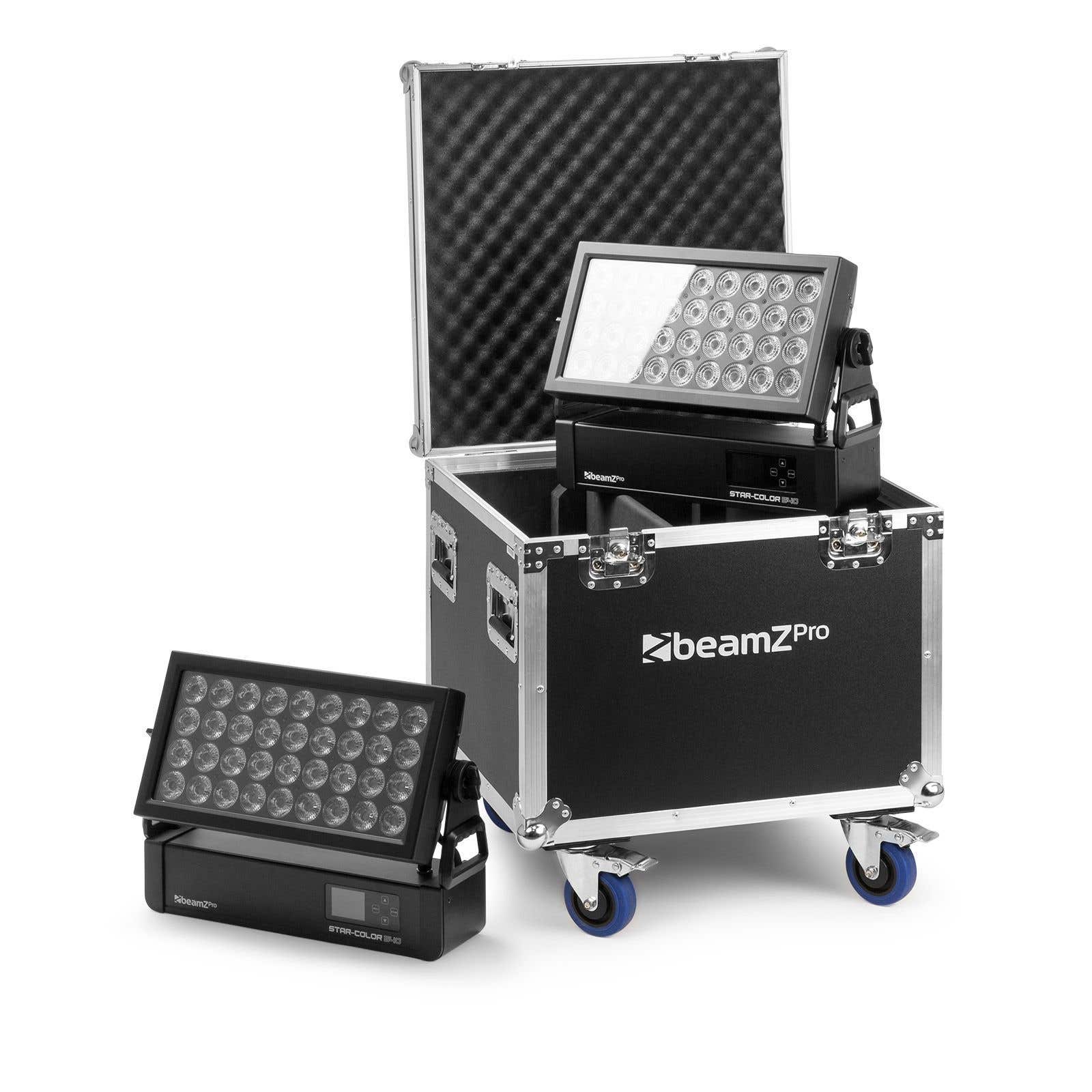 BeamZ FLC5402 flightcase voor 2 StarColor540 of 540Z floodlights