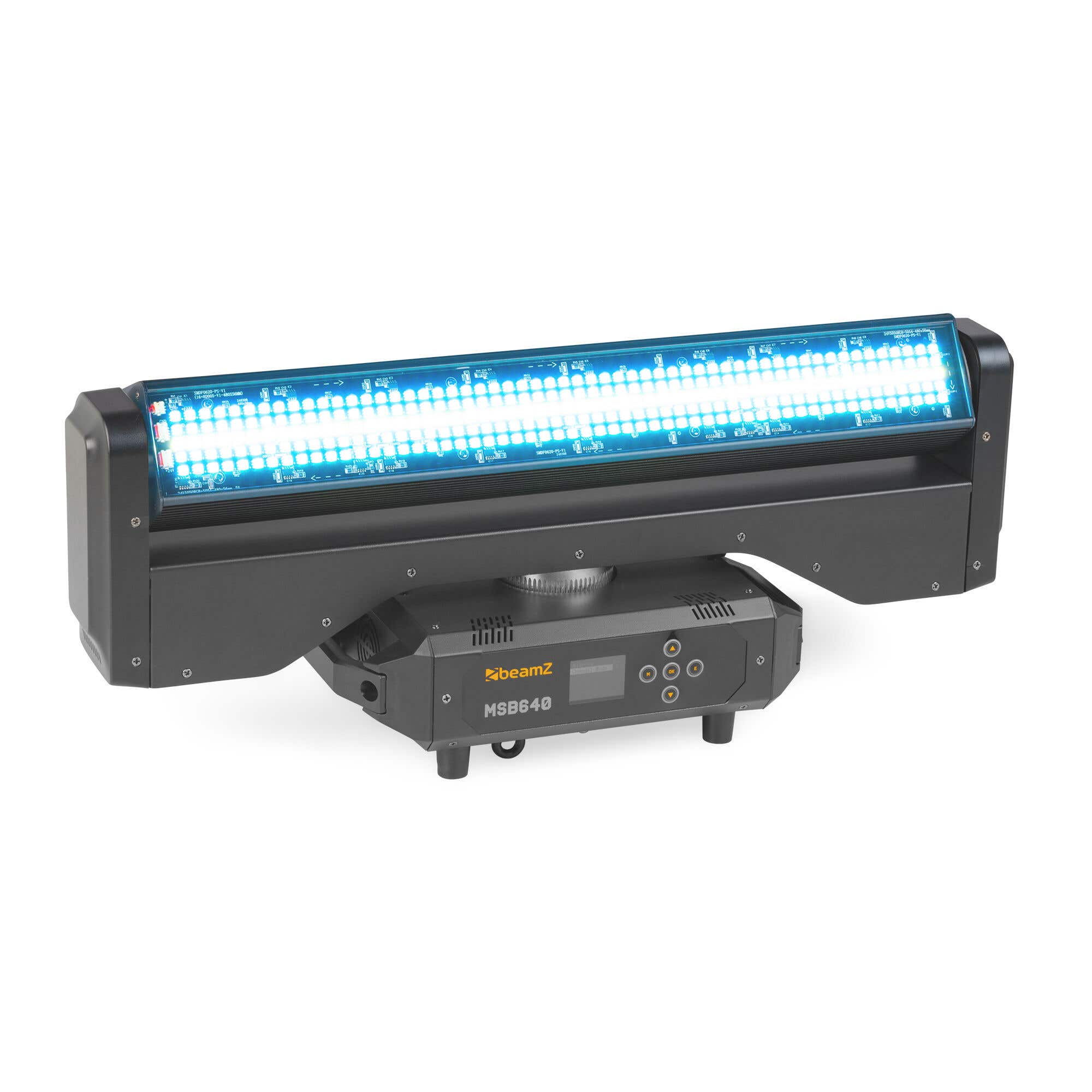 BeamZ MSB640 dubbelzijdige moving bar - LED bar met RGBW LED’s - 720° kantelbaar