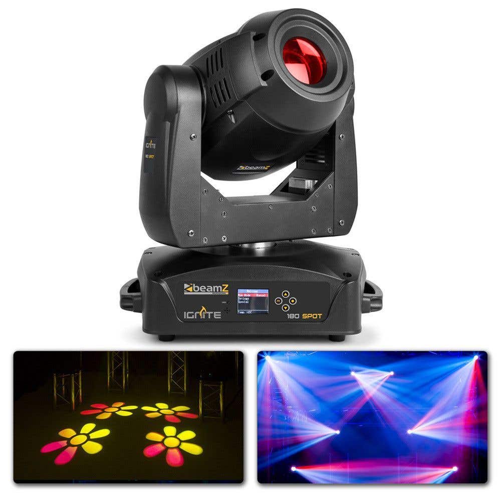 Retourdeal - BeamZ IGNITE180 LED Moving Head 180W Spot