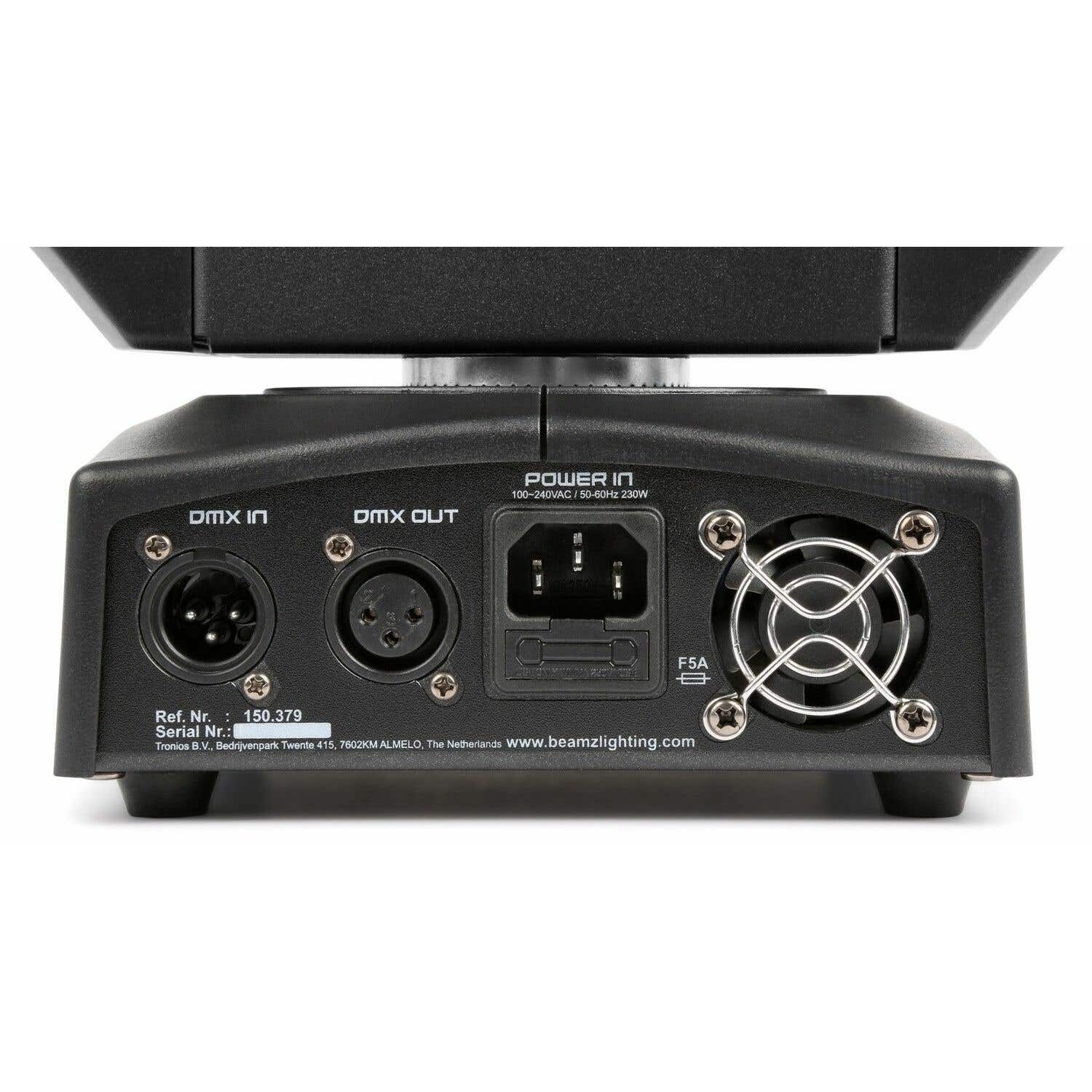 Beamz Professional Ignite60 Moving Head Met 60W Led Gobos En Prisma beamz professional kopen in de aanbieding