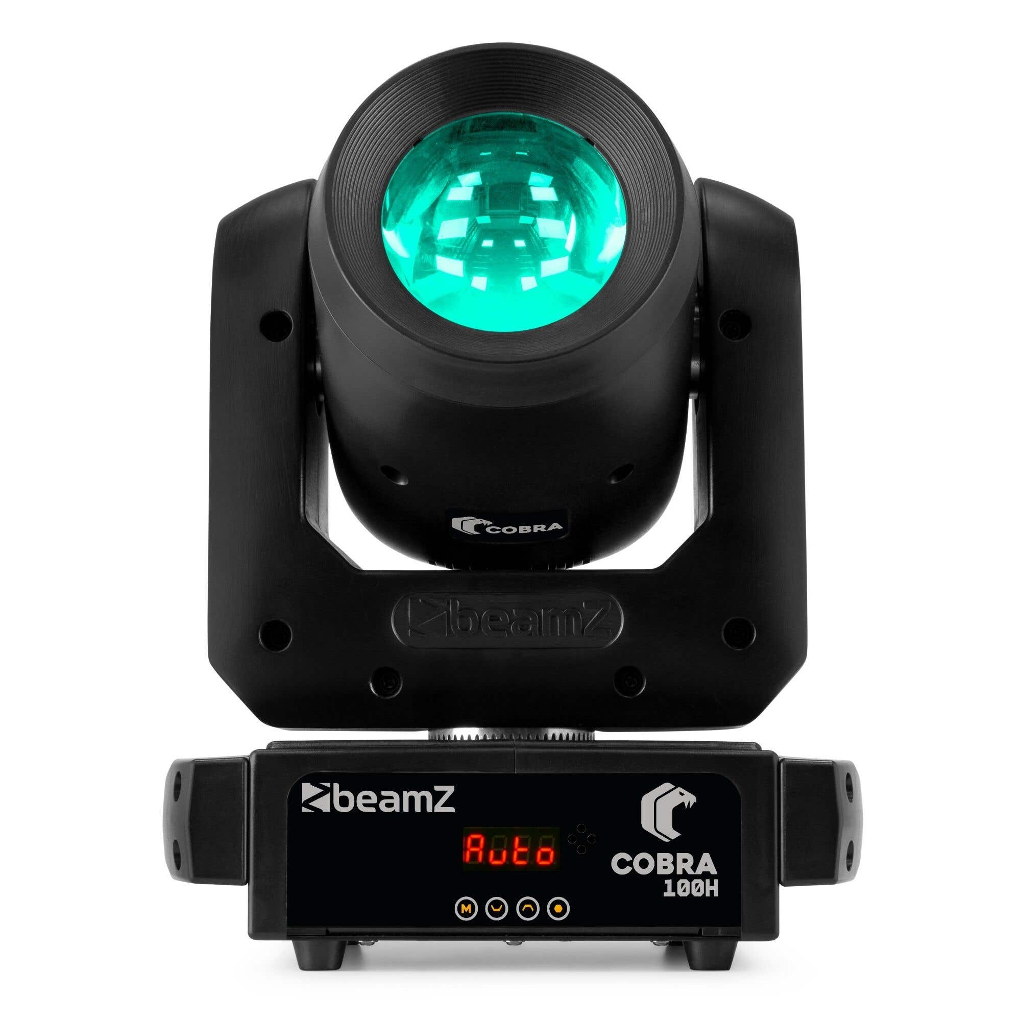 Retourdeal - BeamZ Cobra 100H Beam 100 Watt Moving Head met Prisma