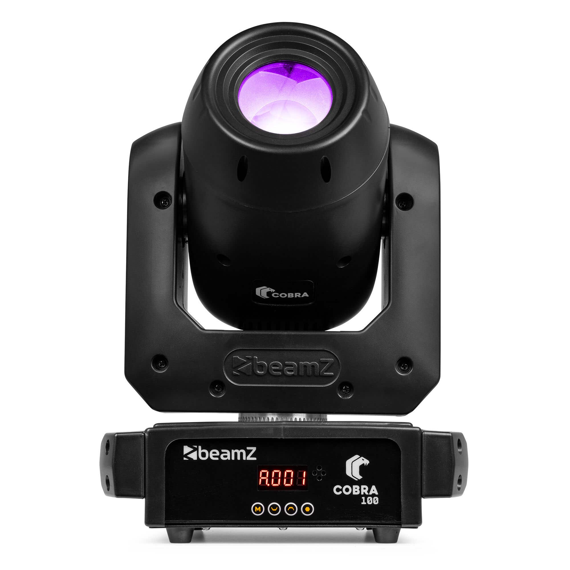 BeamZ Cobra100 spot moving head met prisma en gemotoriseerde focus - 100W