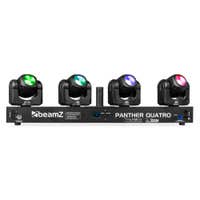 BeamZ Panther Quatro Beam Bar - Bar met 4 moving heads - RGBW - 160W
