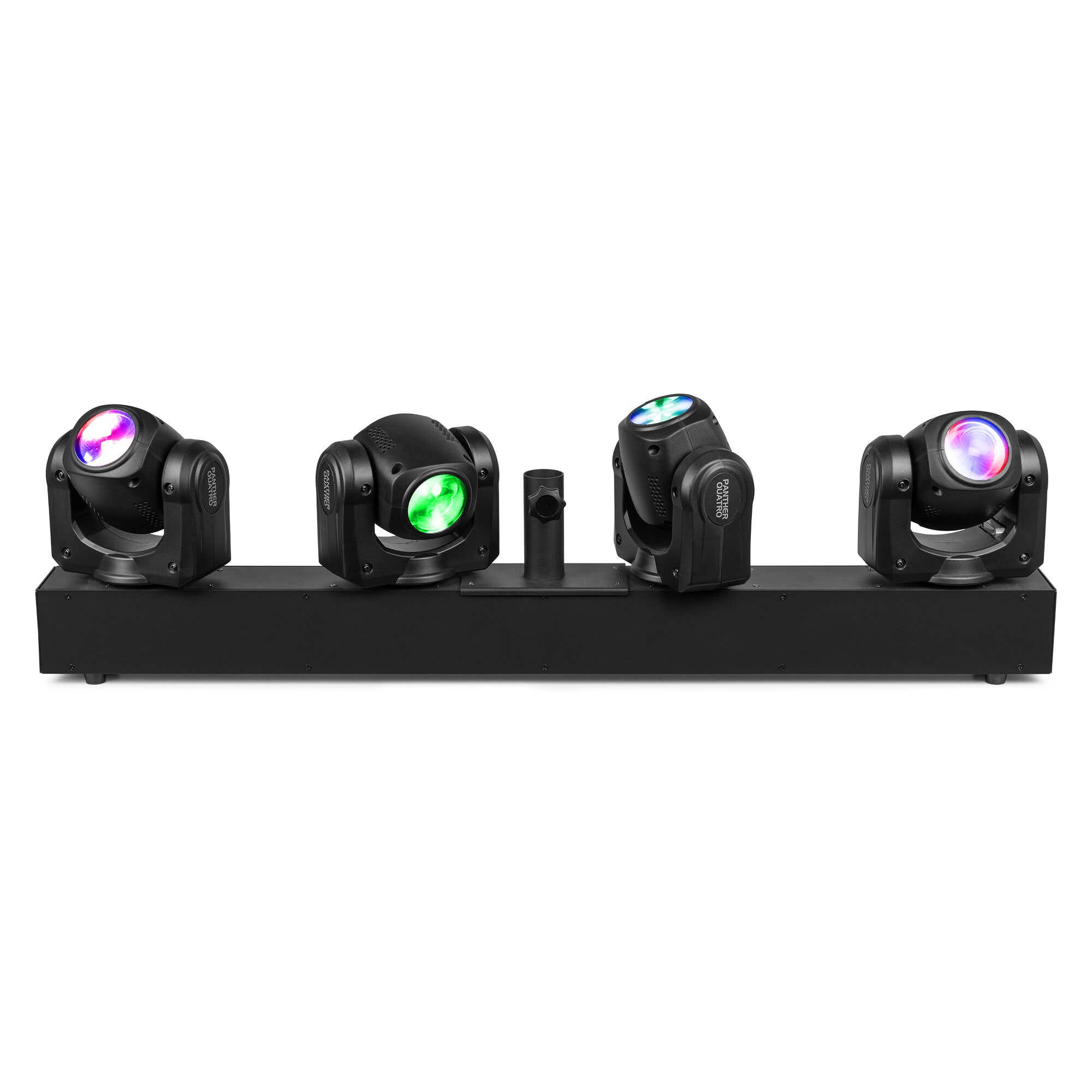 BeamZ Panther Quatro Beam Bar - Bar met 4 moving heads - RGBW - 160W