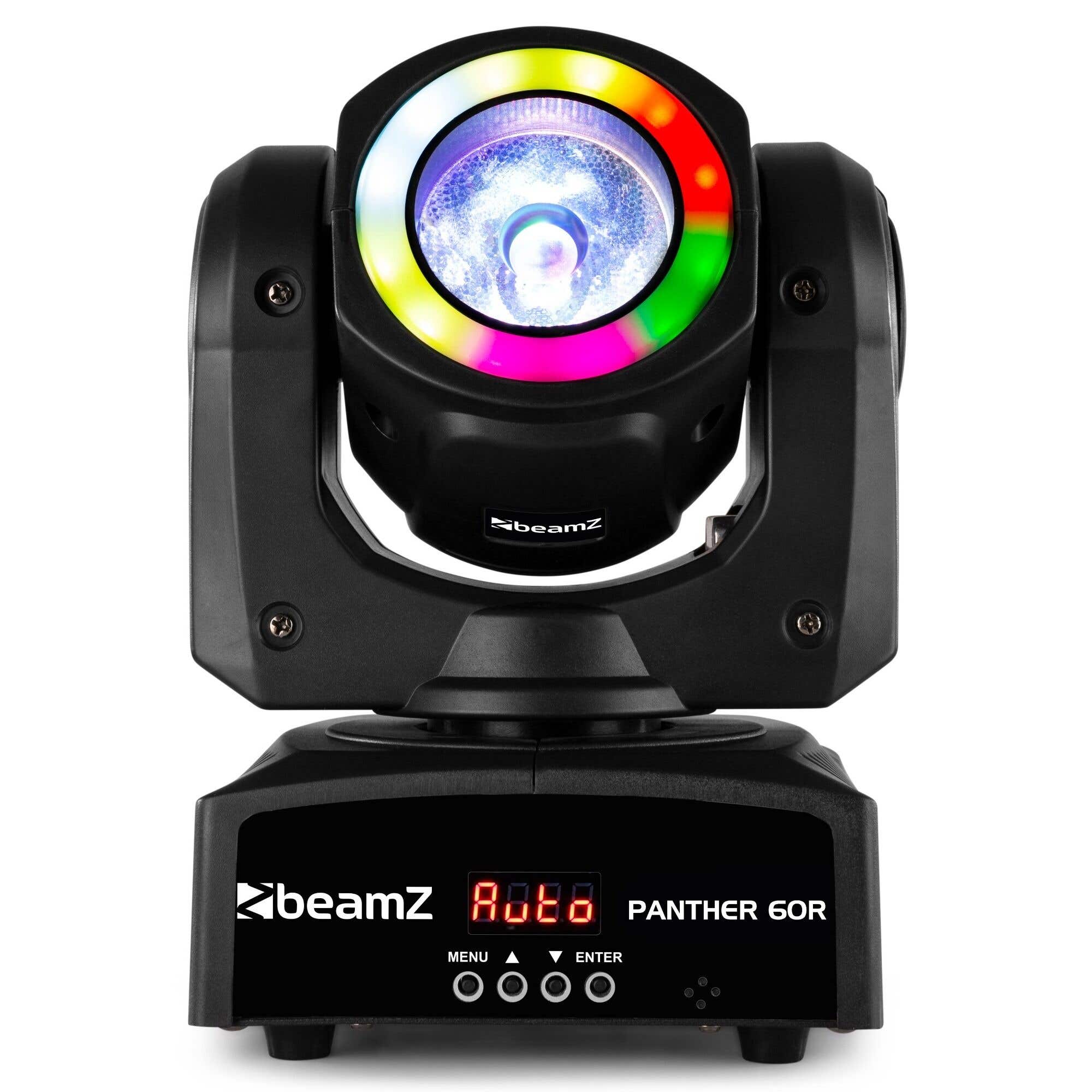 BeamZ Panther 60R LED Beam Moving Head met LED-ring - 60 Watt