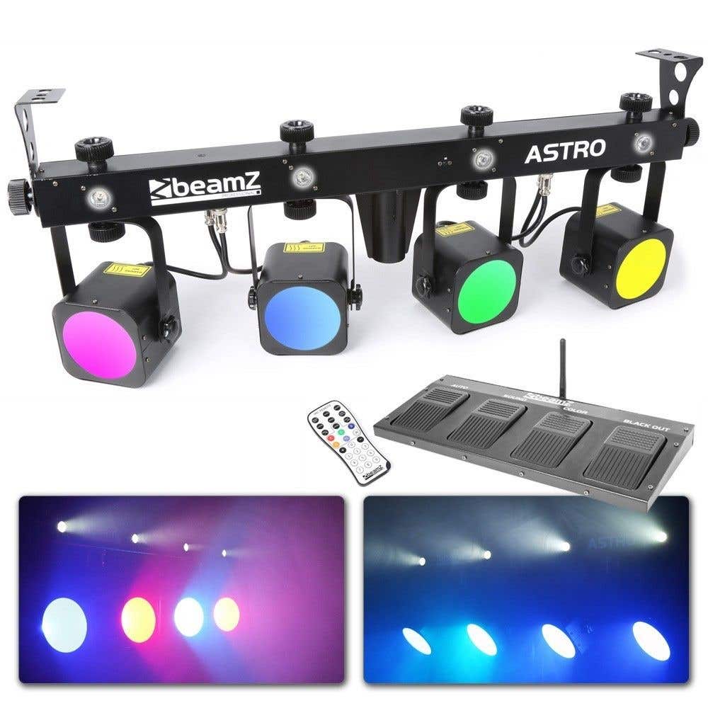 Beamz Professional Led Astro Parbar Met 4X 9W Cob Leds 4X 1W Strobo beamz professional kopen in de aanbieding Beamz Professional Led Astro Parbar Met 4X 9W Cob Leds 4X 1W Strobo beamz professional kopen in de aanbieding