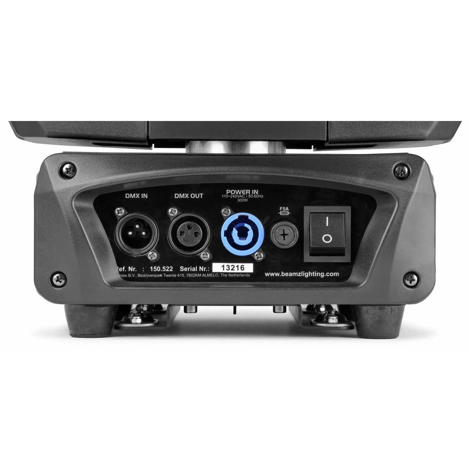 Beamz Professional Mhl1915 Set Van 2 Zoom Moving Heads In Flightcase beamz professional kopen in de aanbieding