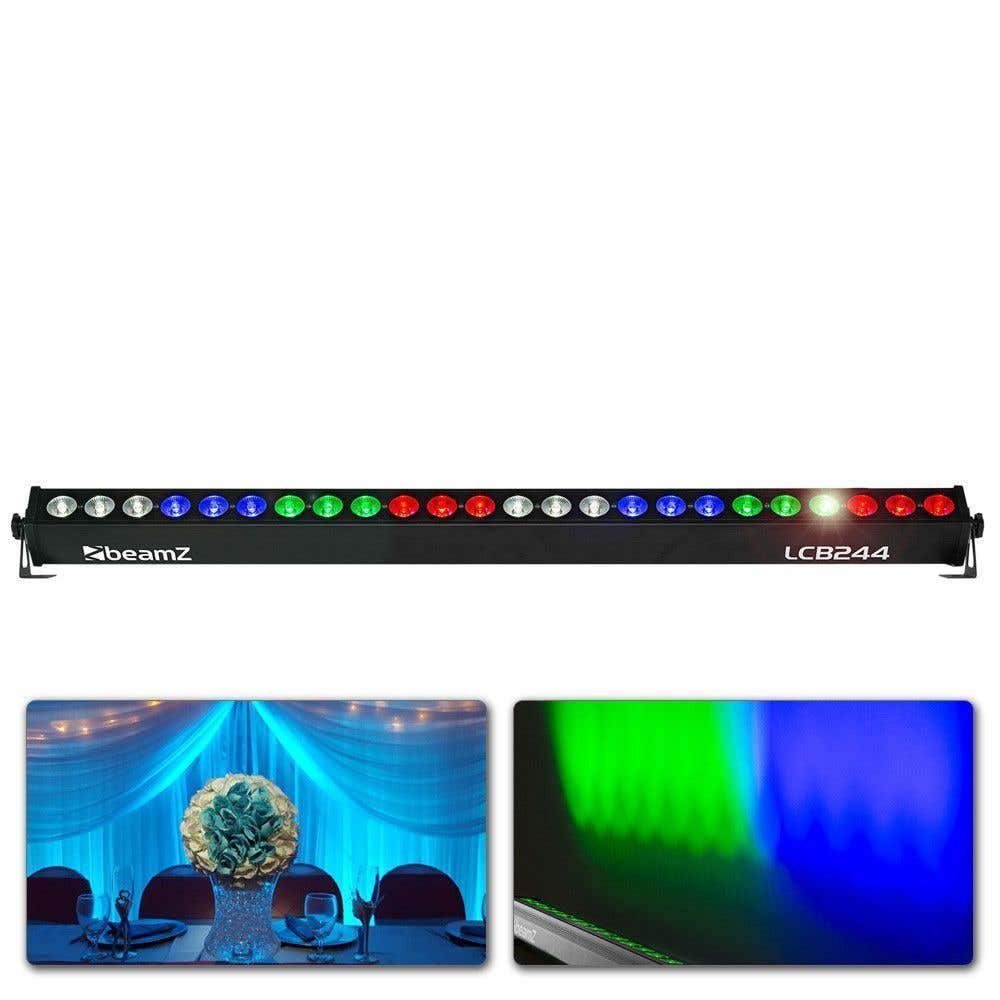 BeamZ LCB244 LED bar met 24 LED&apos;s in 8 secties