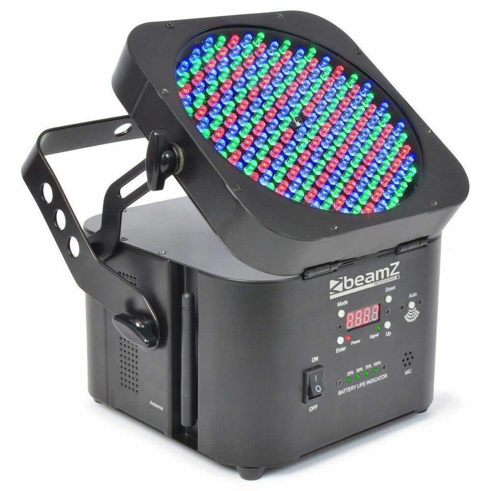 BeamZ Wi-Par 198 LED RGB Accu 2.4GHz DMX