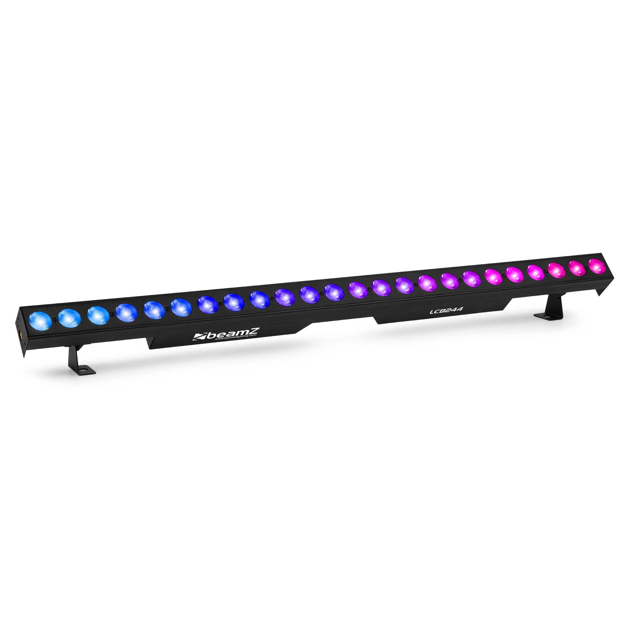 BeamZ LCB244 LED BAR - 24x 4W LED’s - 8 secties aanstuurbaar - RGBW 