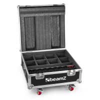 BeamZ FCC10 flightcase met oplaadfunctie voor 8x BBP54 of BBP59 Uplights