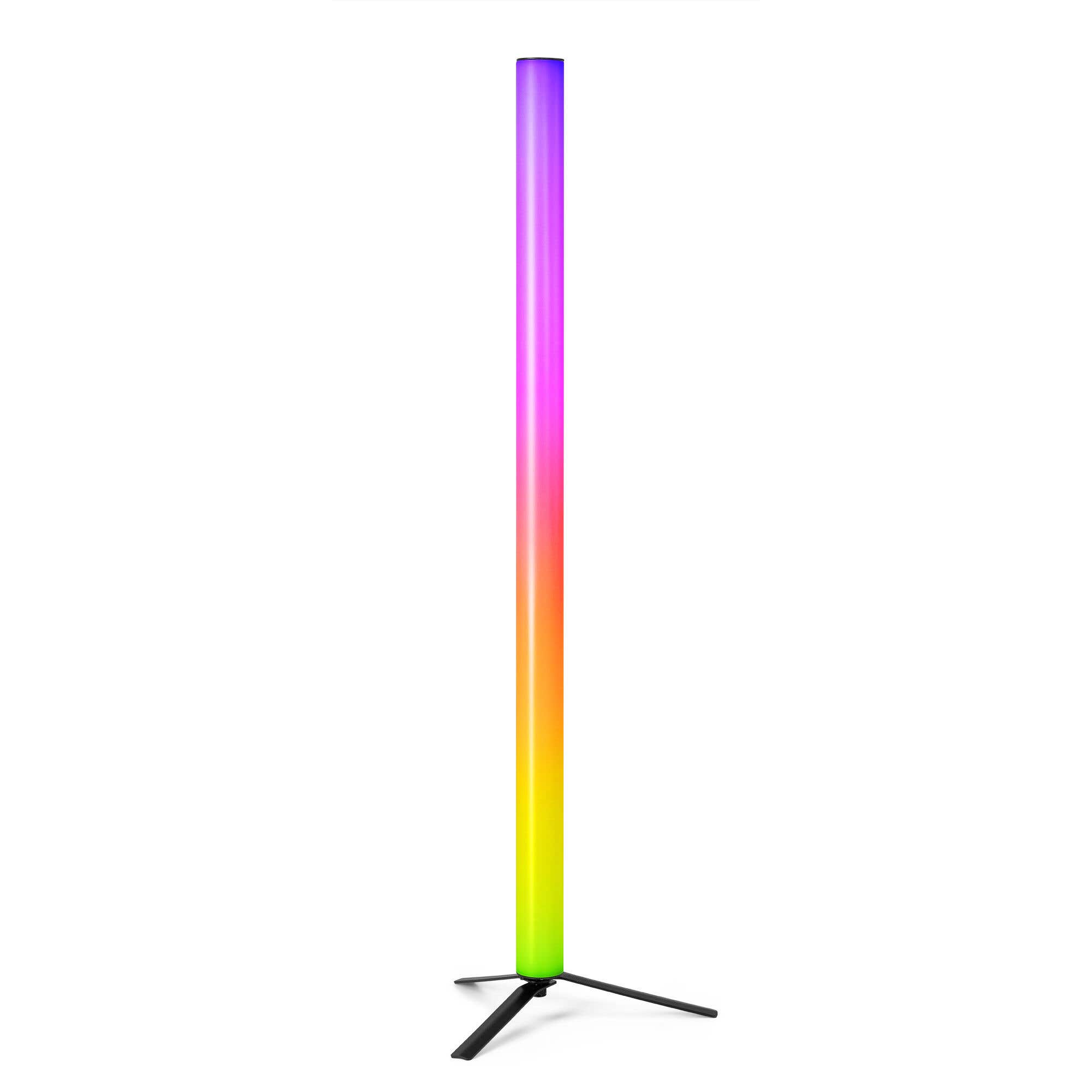 Retourdeal - BeamZ Zeus LED Tube op accu - Met RGBW LED’s - Draadloze DMX en 12 uur accuduur 