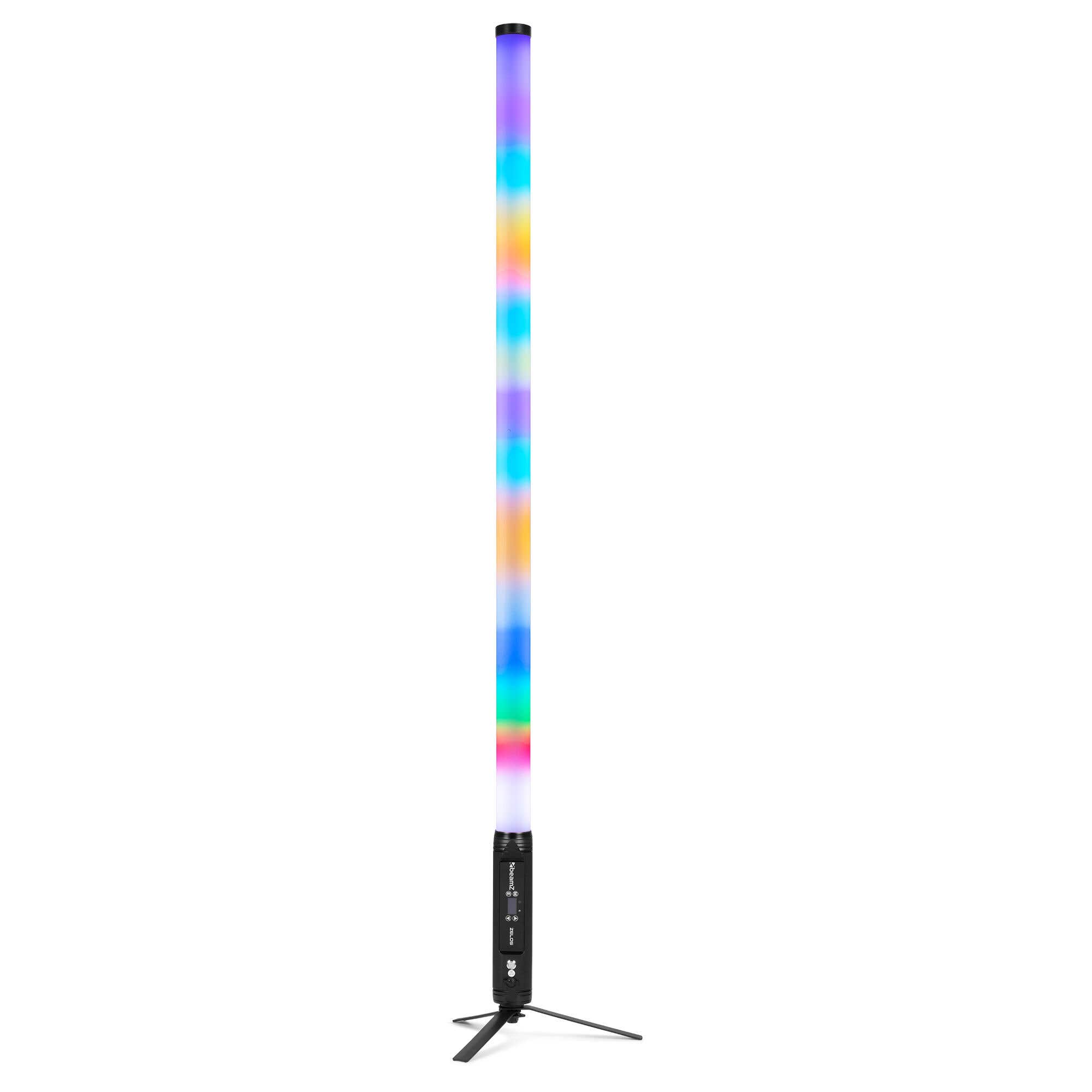 Retourdeal - BeamZ Zelos LED Tube - Met 360° RGBW/CW LED’s - IP65 - 12 uur accuduur en draadloze DMX