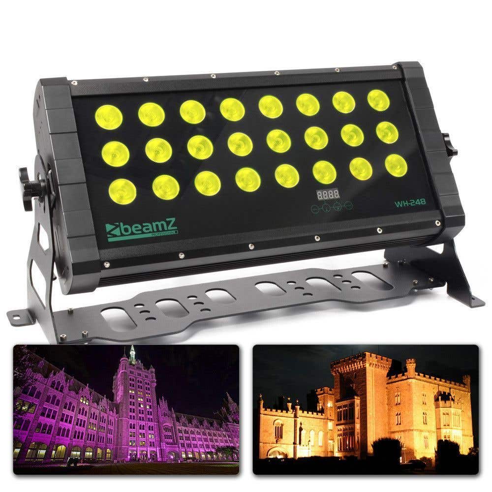 BeamZ WH-248 Wall Washer 24x 8W Quad LED's DMX