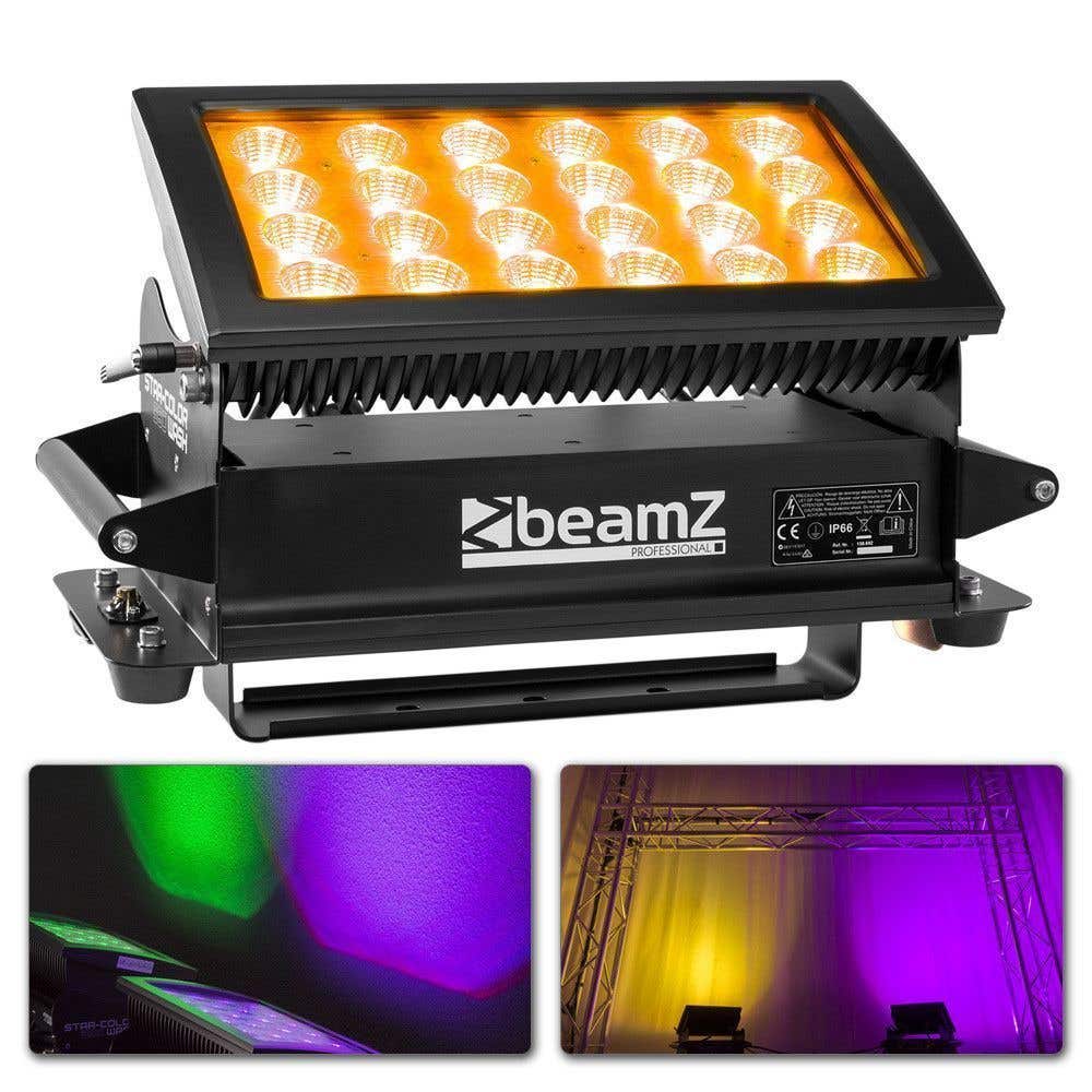 Retourdeal - BeamZ Star-Color 360 outdoor Wash LED spot voor bijv.