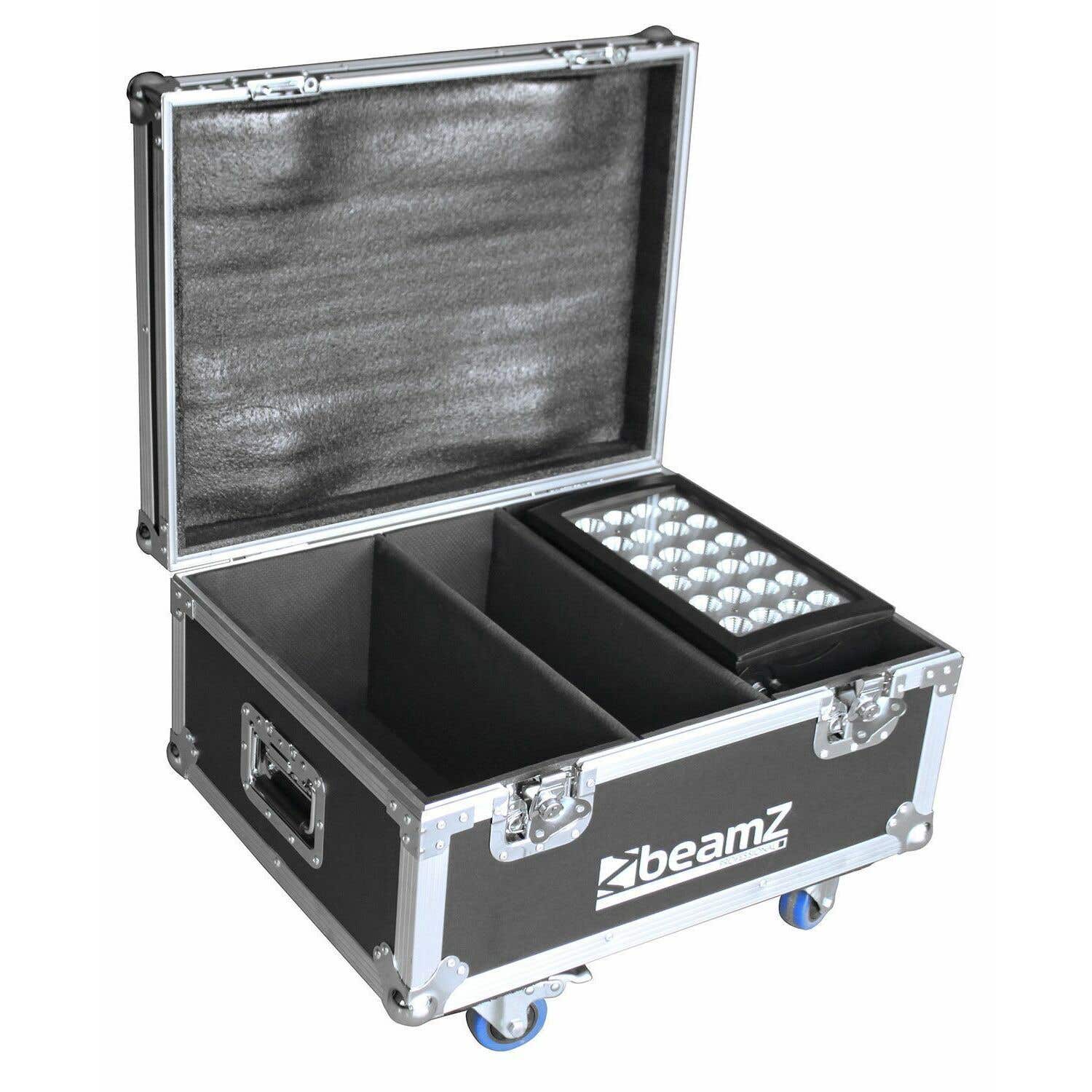 Retourdeal - BeamZ FL2 Flightcase voor 2x Star-Color 240 of 360