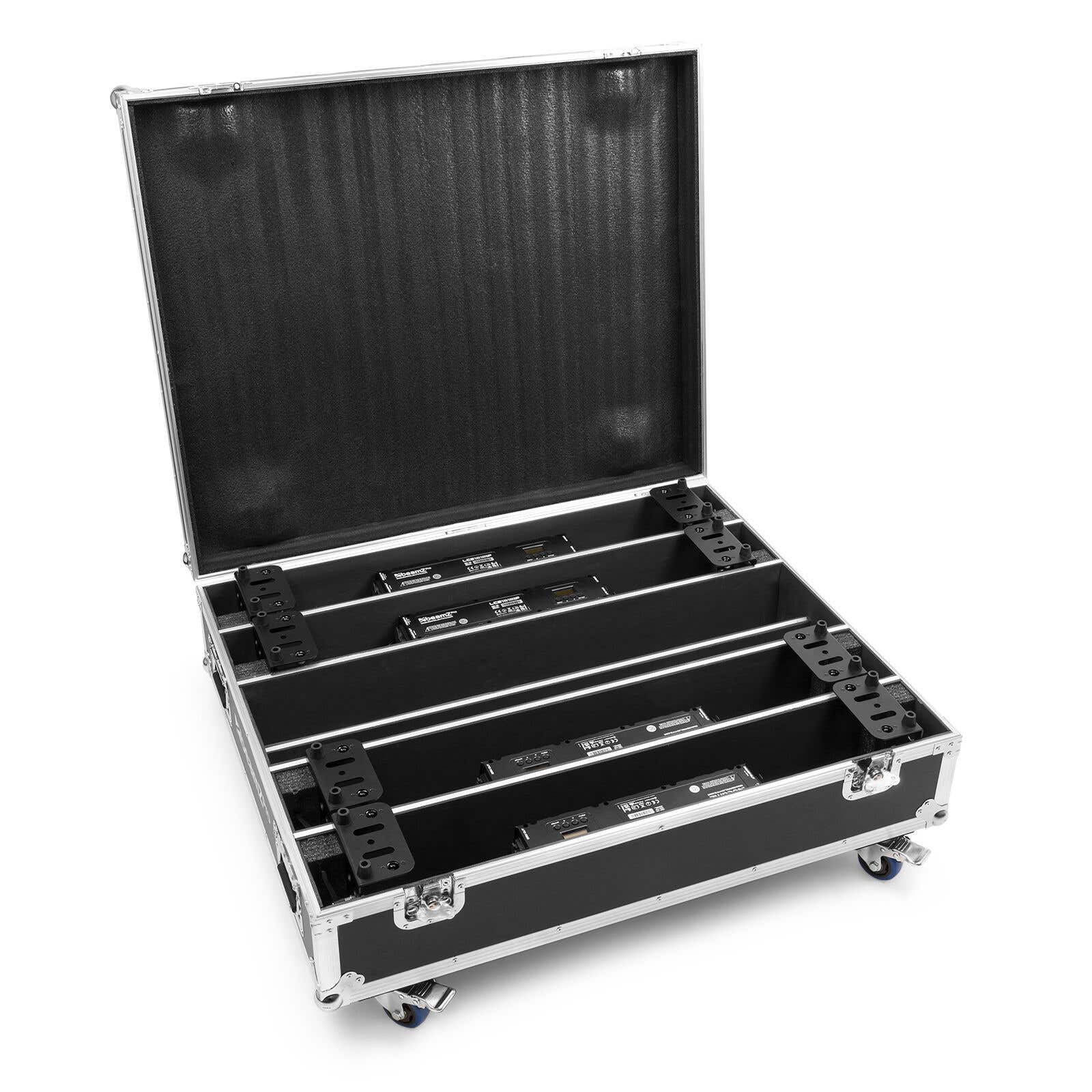 BeamZ FCLCB12 flightcase voor 4x LCB1215IP LED Bar