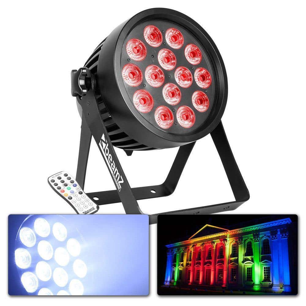 BeamZ BWA510 LED PAR RGBW voor buiten 14x 15W incl. remote