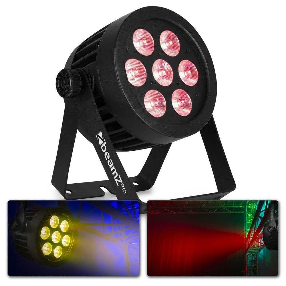 Retourdeal - BeamZ Professional BWA530 Aluminium IP65 LED PAR 7x 10W
