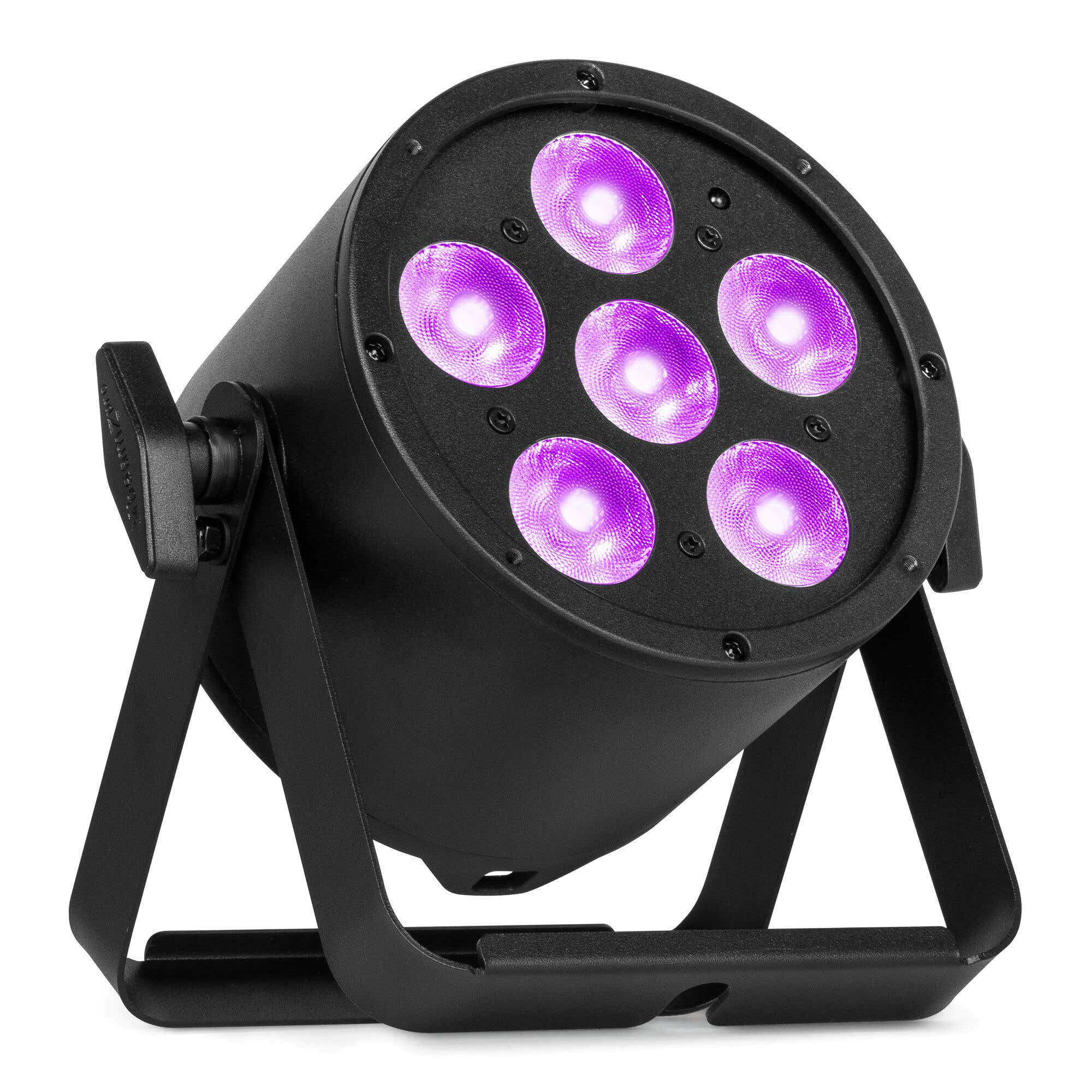 Retourdeal - BeamZ Professional BAC324 LED PAR - Pro Par met RGBWA-UV LED’s - 6x 10W