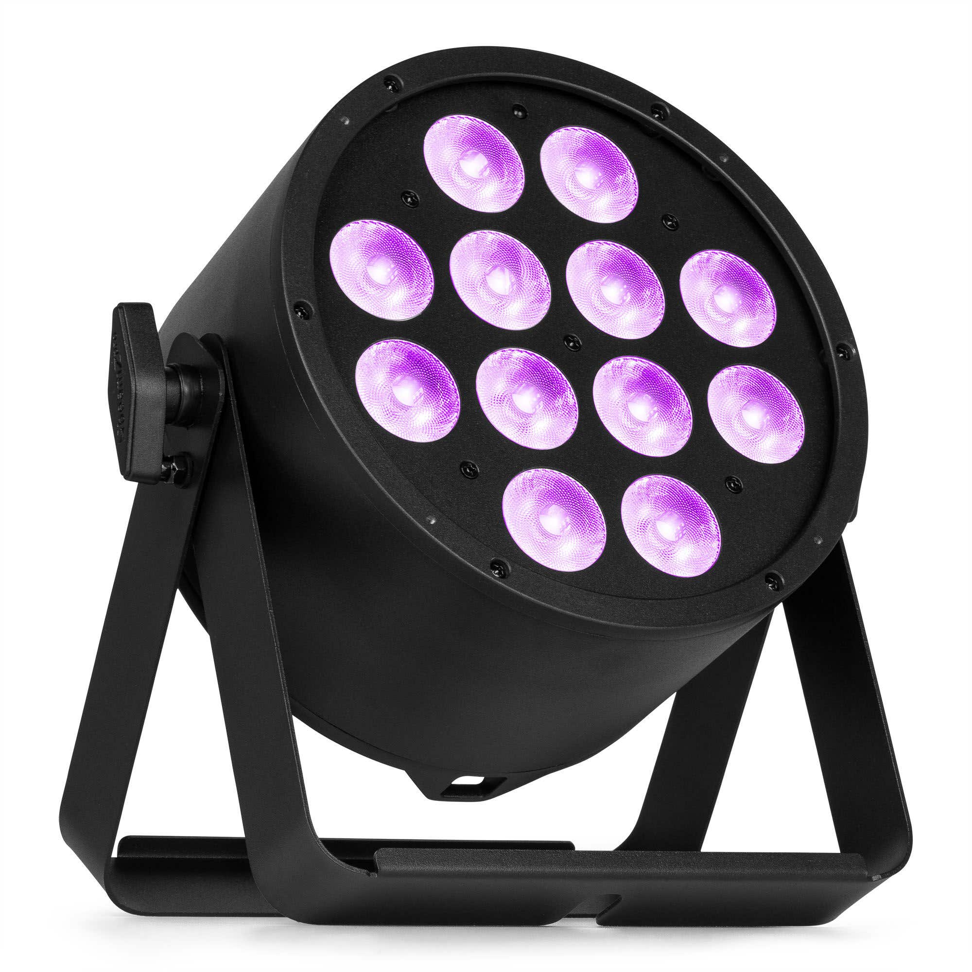 BeamZ Professional BAC334 LED PAR - ProPar met RGBWA-UV LED’s - 12x 10W