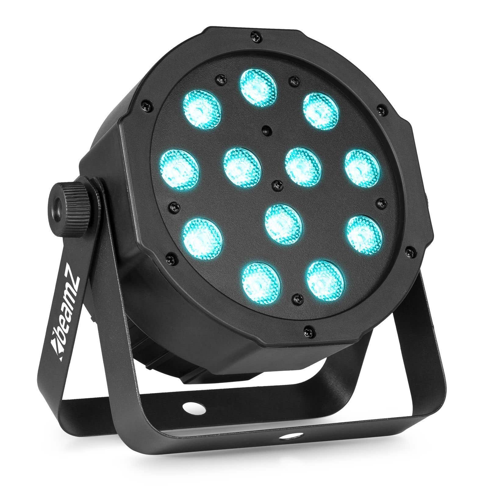 BeamZ SlimPar37 LED par met 12x 4W RGBW LED&apos;s en DMX - Incl.