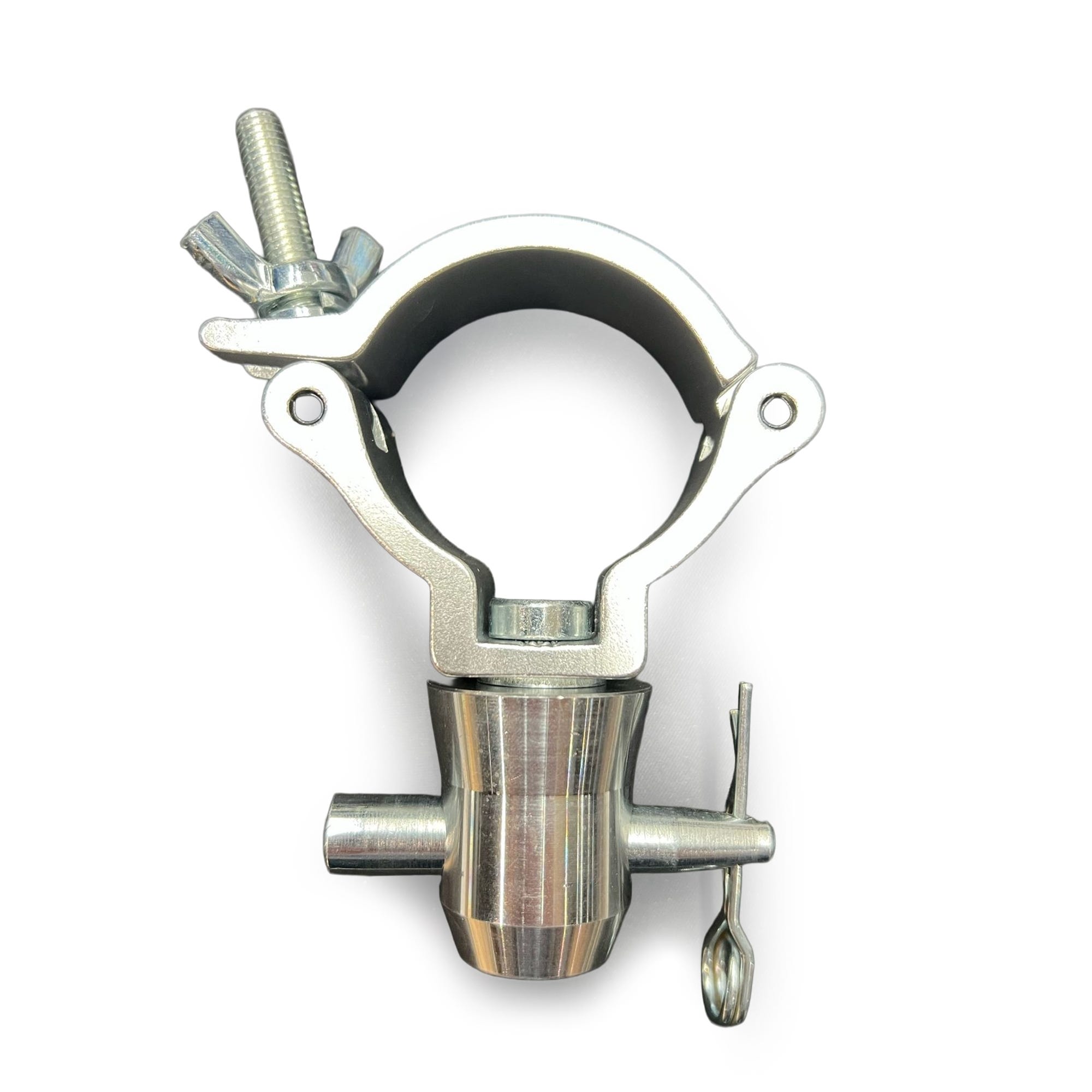 BeamZ BC50-100 Half Coupler naar half conisch slimline - 100kg max. - Aluminium