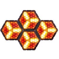 BeamZ Set van 4x RB90-5 Retro Blinders - 3x 30W RGB/WW LED’s - 5 pins DMX