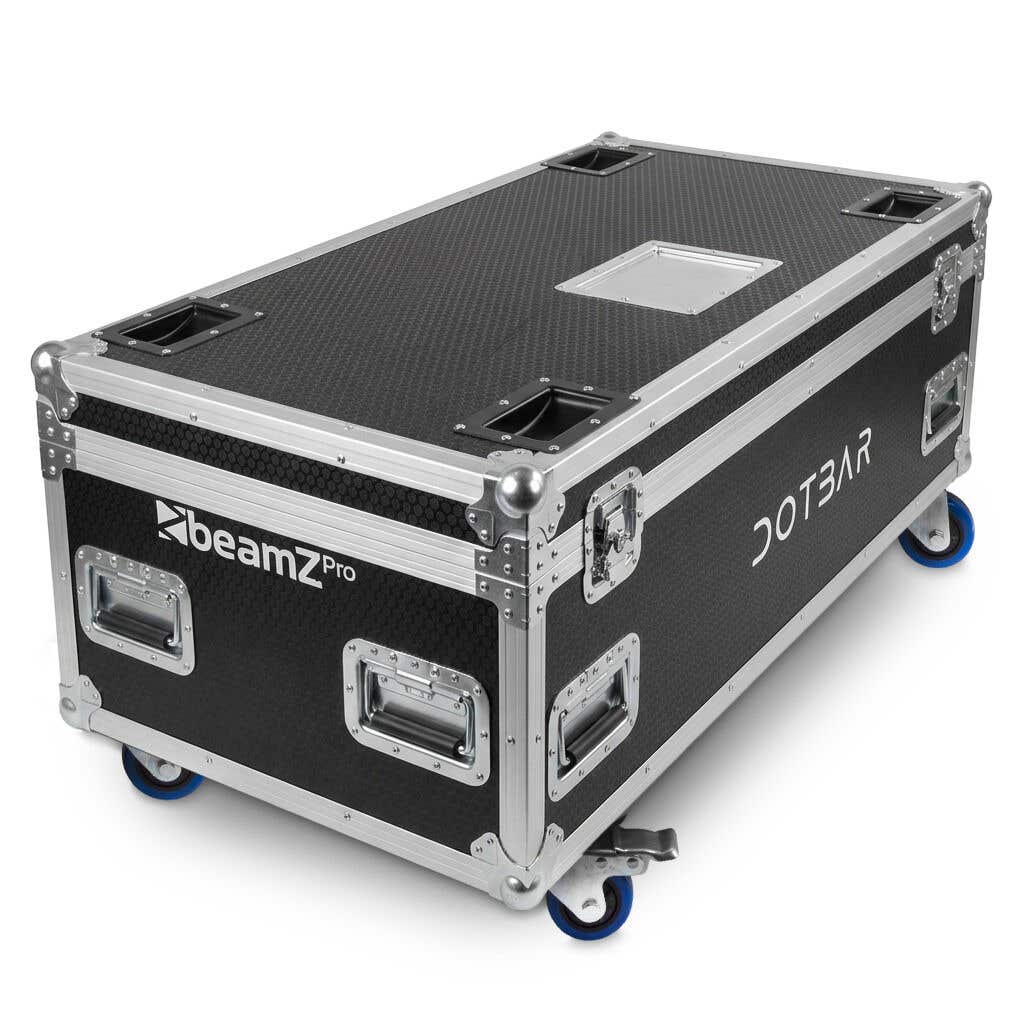 BeamZ Pro DOTBAR flightcase - Geschikt voor 4 DOTBAR fixtures en 2 baseplates