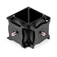 BeamZ Pro HR2W Hoekstuk voor Hera LED tubes - 90° hoek - Connector voor twee LED tubes - Zwart