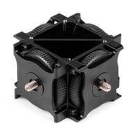 BeamZ Pro HR4W Hoekstuk voor Hera LED tubes - Connector voor vier LED tubes - Zwart