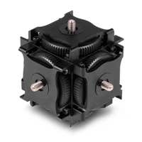 BeamZ Pro HR6W zesdelig koppelstuk voor Hera LED tubes - Connector voor 6 LED tubes - Zwart