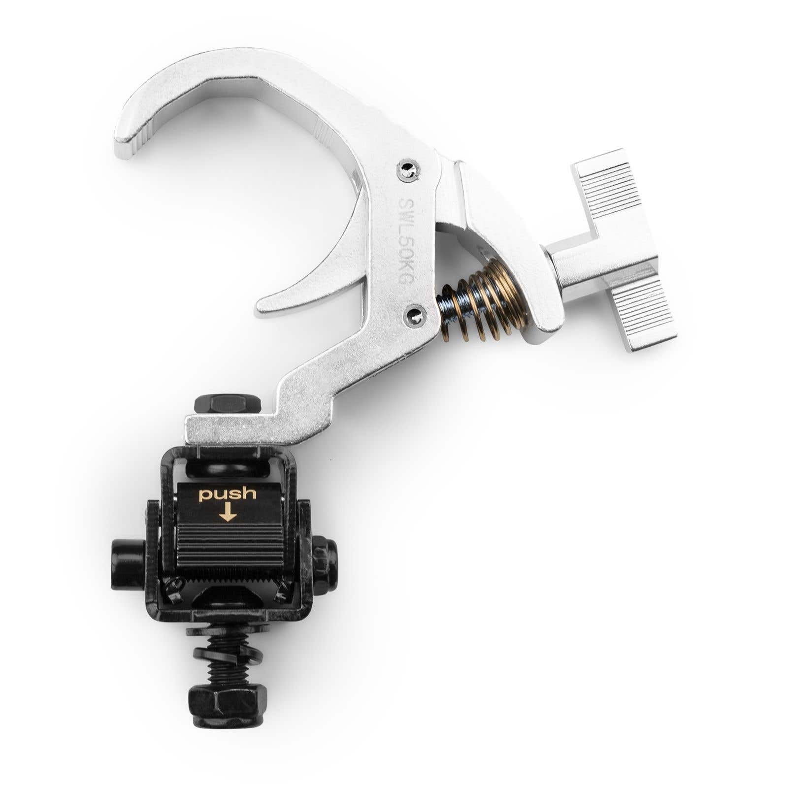 BeamZ BC50-150F quick trigger trussklem met kantelbare bevestiging -