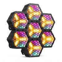 BeamZ Set van 7x RB90 Retro Blinders - 3x 30W RGB/WW LED’s