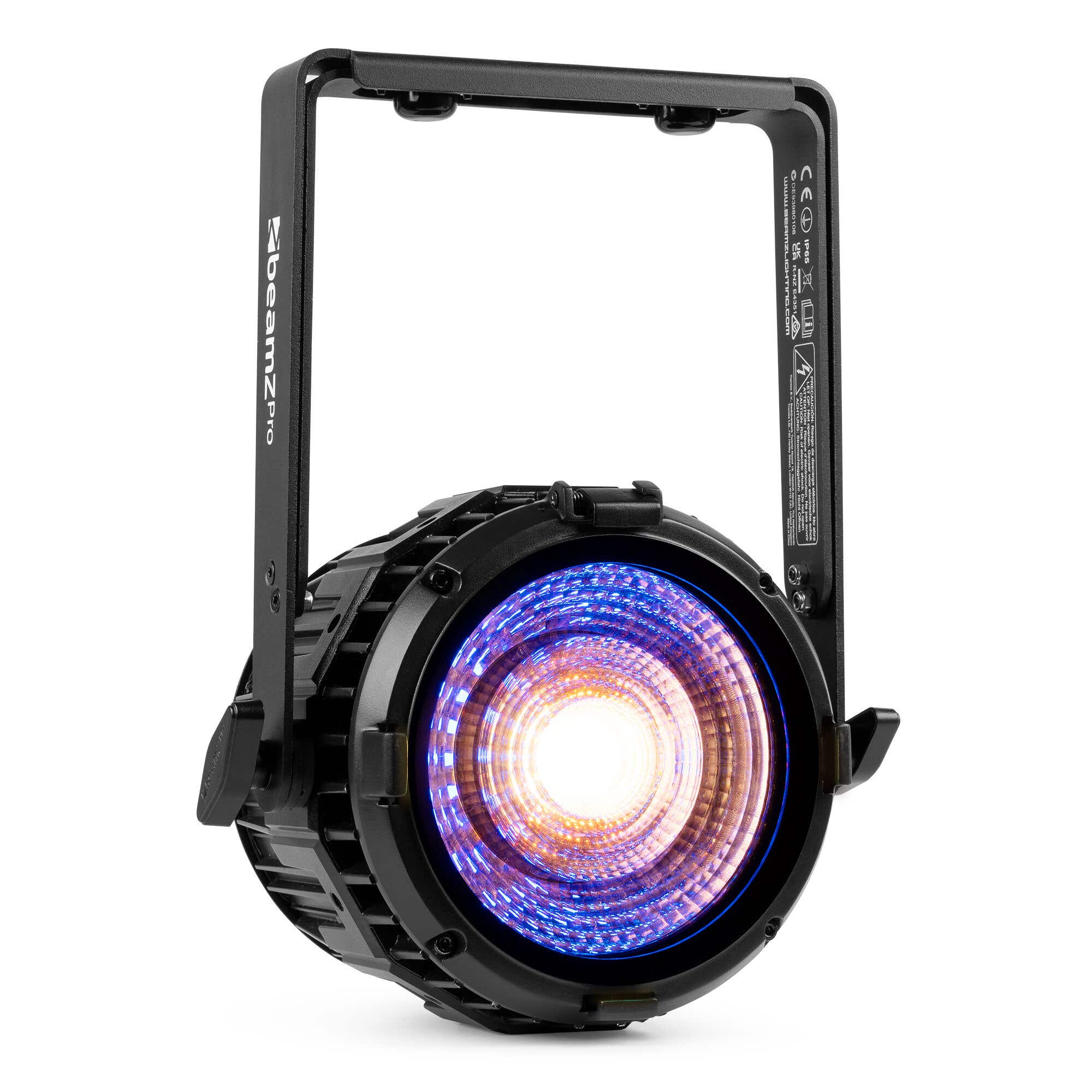 Retourdeal - BeamZ Professional Neutron-Atom TM combi blinder - Tungsten mode - IP65 - RGB + WW Amber LED - 160W