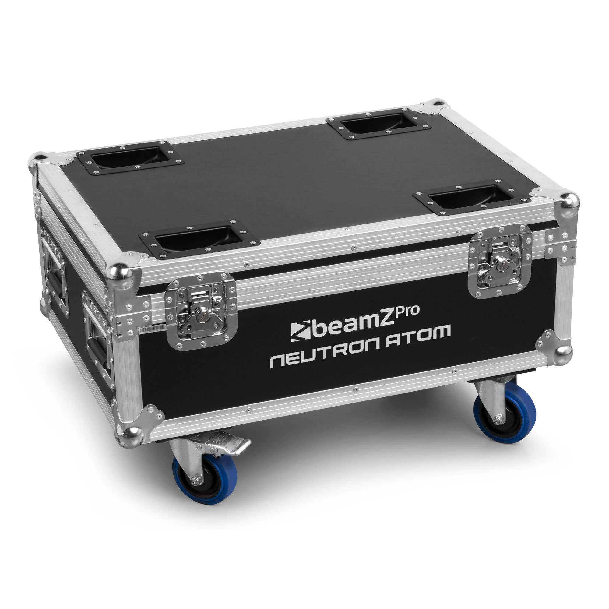 BeamZ Professional FL-Atom flightcase - Geschikt voor 8 Neutron-Atom fixtures - Zwart