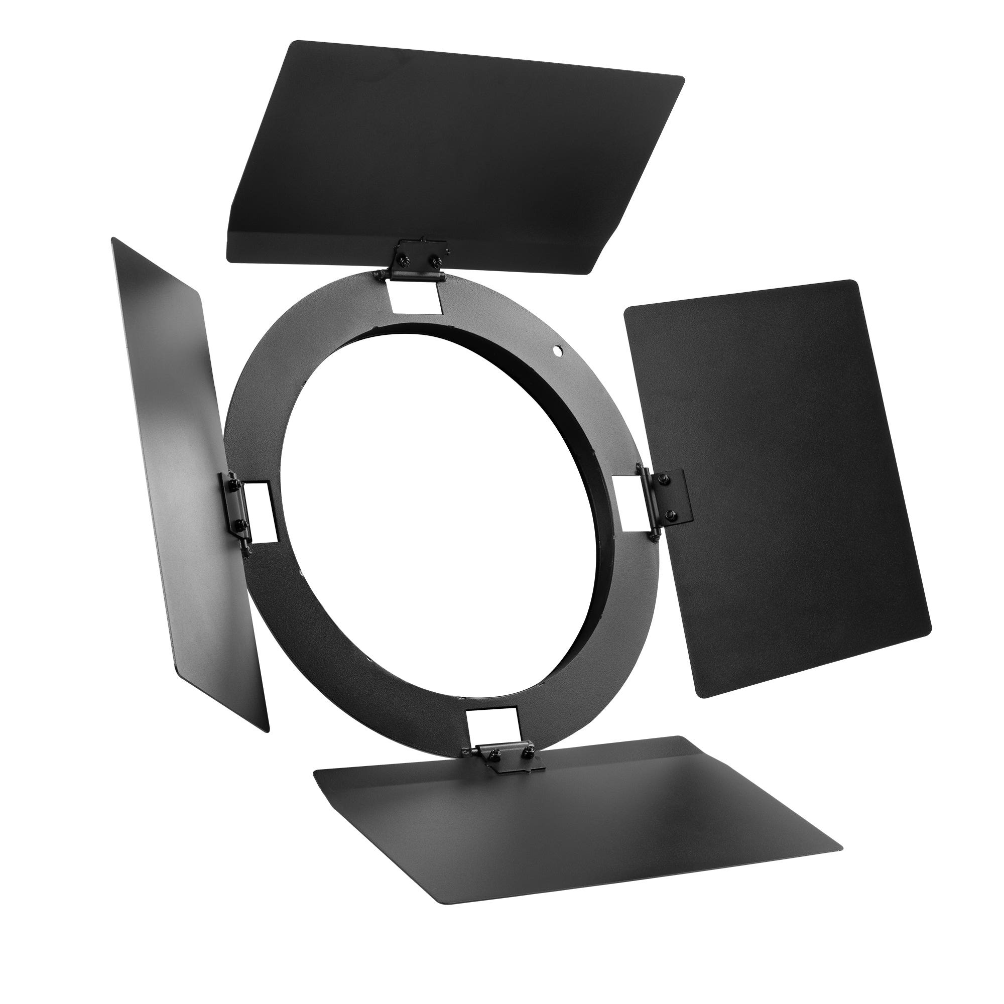 BeamZ Pro Neutron-Bold barndoor - Zwart