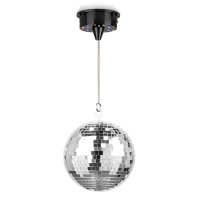 Fuzzix MB20ML Discobal 20 cm - met motor op batterijen en RGBW LED's